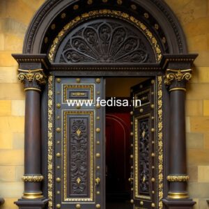 Vintage Wooden Door Main Door Furniture Design No-13950