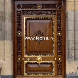 Mahogany Classic Doors Front Door Steel Design No-13960
