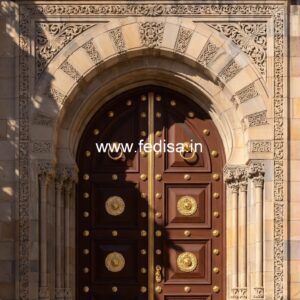 Colonial Style Door Latest Plywood Door Design No-13966