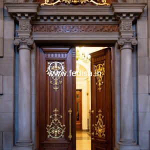 Rustic Classic Door New Door Lock Design No-13967