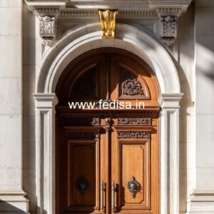 Classic Wooden Main Door Design For Home Main Door Beading Designs No-14018