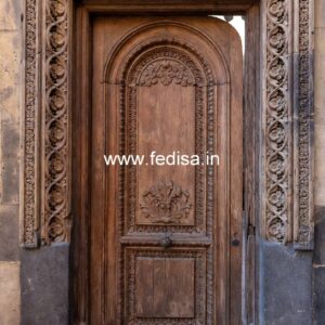 Vintage Wooden Door Back Door Design For Home No-14032
