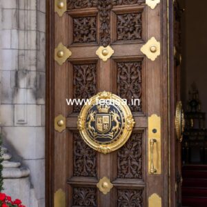 Solid Wood Classic Door Door Design Loha Ka No-14040