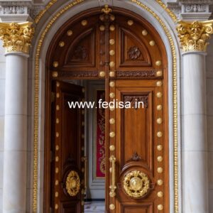 Front Entrance Classic Door Cartoon Door Design No-14054
