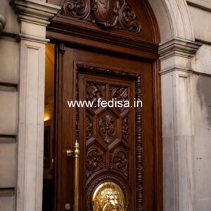 Home Entry Wooden Door One Door Design No-14055