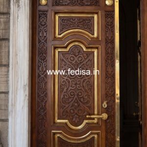 Vintage Wooden Door Modern Plywood Door Design No-14073