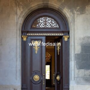 Classic Front Door Ideas Pooja Room With Glass Door No-14074