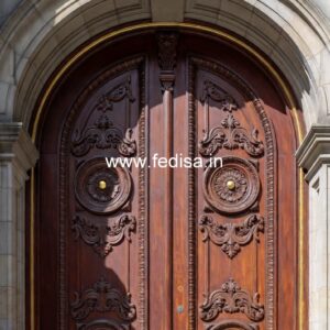 Wooden Carved Door Design Main Door Design Plywood No-14077