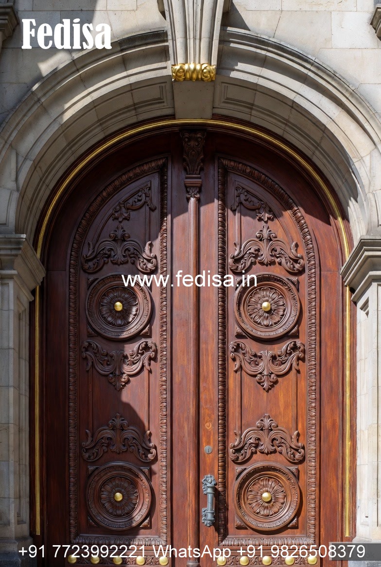 Wooden Carved Door Design Main Door Design Plywood No-14077