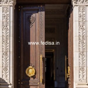 Luxury Classic Doors Main Door And Safety Door Design No-14080