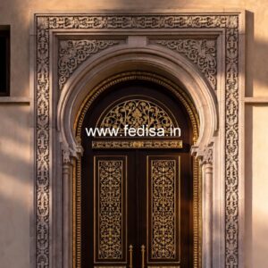 Hardwood Traditional Doors Main Door Grill Design For Home No-10765