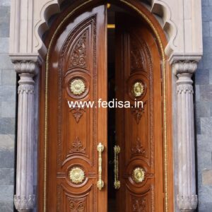 Rustic Classic Door Double Door Steel Gate Design No-10769