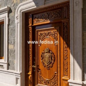 Mahogany Classic Doors Jali Darwaja Design No-10803