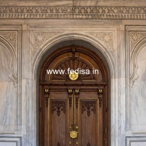 Handcrafted Wooden Door Double Door Entrance Design No-10805