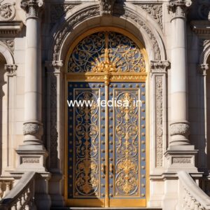 Italian Style Wooden Doors Double Door Safety Door Design No-10813