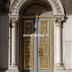 Teak Wood Door Design Front Door Gate Design No-10843
