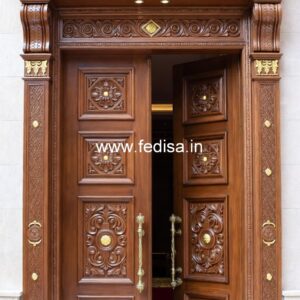 Mahogany Classic Doors Door Design Metal No-10844