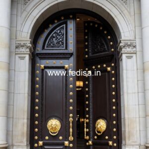 Luxury Classic Entrance Door Designs India Wood Carving Designs For Pooja Room No-10863