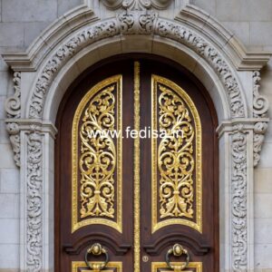 Elegant Door Design Door Mirror Glass Design No-10877