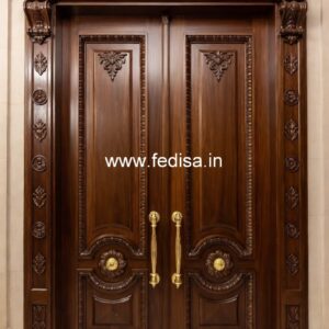 Home Entry Wooden Door Exterior Door Design No-10898