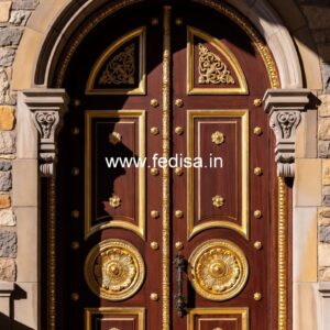 Colonial Style Door Half Door Design No-10932