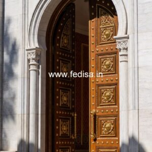 Home Entry Wooden Door Roller Door Designs No-10939