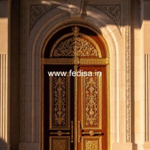 Elegant Double Door Classic Entry Design Lakadi Ka Darvaja Ka Design No-10947