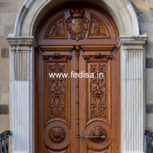 Decorative Wooden Doors Stylish Plywood Door Design No-10949