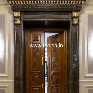 Classic Door Design Sliding Glass Door For Kitchen Entrance No-10955