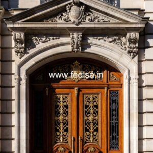 Teak Wood Door Design Wooden Safety Door Design For Home No-10966