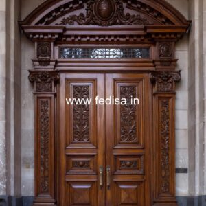 Colonial Style Door Main Door Mesh Designs No-10973