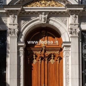 Main Door Classic Design Front Door And Window Design No-10978