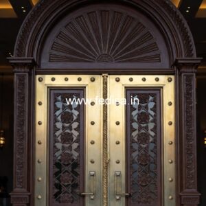 Classic Wooden Main Door Design For Home Flush Door Design With Veneer No-10984