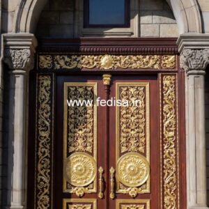Decorative Wooden Doors Sliding Main Gate Design Catalog No-10990