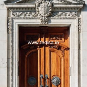 Solid Wood Classic Door Veneer Door Design Catalog No-11006