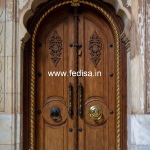 Teak Wood Door Design Wooden Double Door Design For Home No-11007