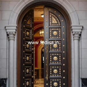 Mahogany Classic Doors Friend Door Design No-11008