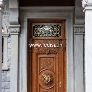 Rustic Classic Door Main Door Wall Paneling Design No-11056