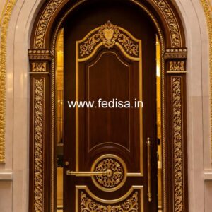 Italian Style Wooden Doors Iron Jali Door Price No-11059