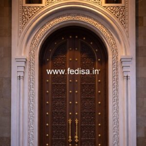 Front Entrance Classic Door Aluminum Net Door Design No-11061