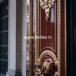 Antique Door Style Front Door Design Iron No-11083