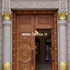 Luxury Classic Entrance Door Designs India Bungalow Door Design No-11109
