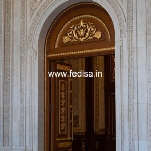 Elegant Door Design Bathroom Door Glass Design No-11123