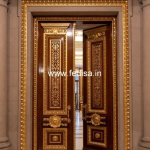 Vintage Wooden Door Designs For Houses Iron Front Door Design No-11151