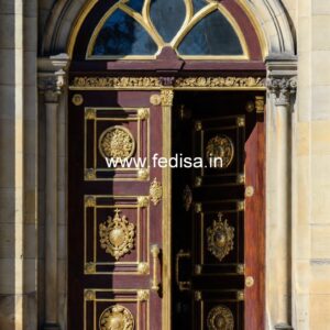 Decorative Wooden Doors Invisible Door Design No-11154