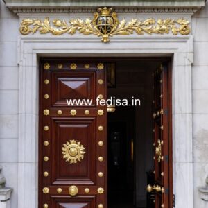 Heritage Door Design Teak Wood Main Door Frame Design No-11168