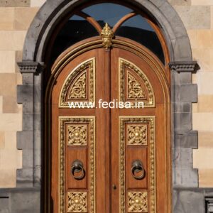 Mahogany Classic Doors Door Board Design No-11172