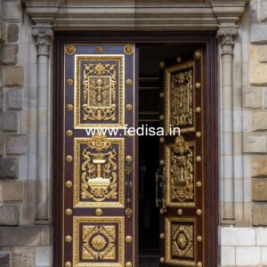 Villa Entrance Door Safety Door Grill Design Catalog No-11186