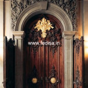 Elegant Door Design Safety Door Cnc Cutting Design No-11205