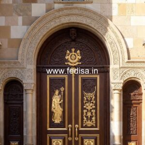 Mahogany Classic Doors Stylish Modern Bedroom Door Design No-11213